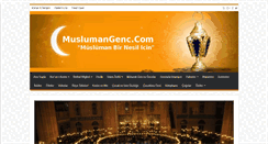 Desktop Screenshot of muslumangenc.com