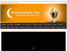 Tablet Screenshot of muslumangenc.com